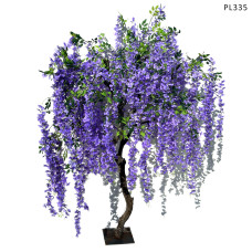 Arborele artificial Wisteria pentru decor 1 m în mov - PL335 - Sellzone.bg Arborele artificial Wisteria pentru decor 1 m în mov - PL335
