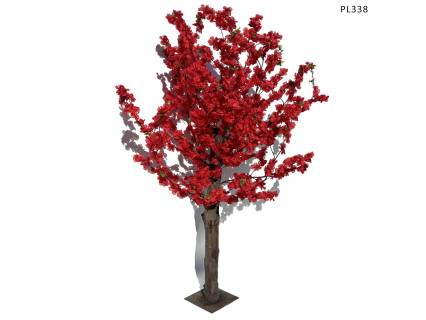 Arbor roșu artificial Piersic pentru decor 1,5m - PL338 - Sellzone.bg Arbor roșu artificial Piersic pentru decor 1,5m - PL338