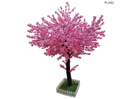 Copac artificial roz pentru decor Piersic 1,5m - PL342 - Sellzone.bg Copac artificial roz pentru decor Piersic 1,5m - PL342