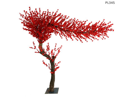 Arbor roșu artificial curbat pentru decor cireș japonez 1,5m - PL345 - Sellzone.bg Arbor roșu artificial curbat pentru decor cireș japonez 1,5m - PL345