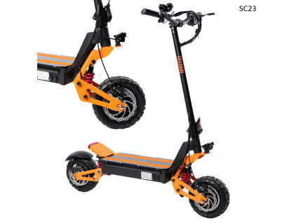 Trotinetă electrică off-road 5000W 52V 28Ah cu frâne hidraulice - SC23 - Sellzone.bg Trotinetă electrică off-road 5000W 52V 28Ah cu frâne hidraulice - SC23
