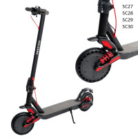 Trotinetă electrică cu suspensie dublă, limitată la 25 km/h, cu LED și Bluetooth – SC27–SC30 - Sellzone.bg Trotinetă electrică cu suspensie dublă, limitată la 25 km/h, cu LED și Bluetooth – SC27–SC30