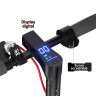 Trotinetă electrică cu suspensie dublă, limitată la 25 km/h, cu LED și Bluetooth – SC27–SC30 - Изображение 4 - Sellzone.bg Trotinetă electrică cu suspensie dublă, limitată la 25 km/h, cu LED și Bluetooth – SC27–SC30 - Изображение 4