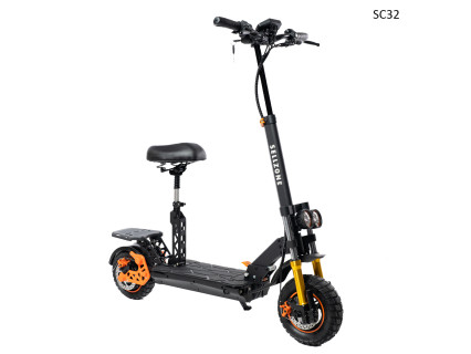 Trotineta electrica 48V 20Ah 1000W Scuter cu scaun - SC32 - Sellzone.bg Trotineta electrica 48V 20Ah 1000W Scuter cu scaun - SC32