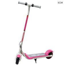 Trotinetă electrică pentru copii - Culoare roz - E-scooter pentru copii - SC34 - Sellzone.bg Trotinetă electrică pentru copii - Culoare roz - E-scooter pentru copii - SC34