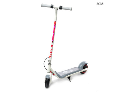 Trotinetă electrică pentru copii - Culoare roz - E-scooter pentru copii - SC35 - Sellzone.bg Trotinetă electrică pentru copii - Culoare roz - E-scooter pentru copii - SC35