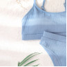 Costum de baie albastru din două piese - W0456-W0458 - Изображение 3 - Sellzone.bg Costum de baie albastru din două piese - W0456-W0458 - Изображение 3
