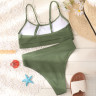 Costum de baie verde măsliniu din două piese - W0465-W0467 - Изображение 2 - Sellzone.bg Costum de baie verde măsliniu din două piese - W0465-W0467 - Изображение 2