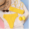 Costum de baie galben din două piese - W0468-W0470 - Изображение 2 - Sellzone.bg Costum de baie galben din două piese - W0468-W0470 - Изображение 2