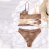 Costum de baie din două piese cappucino - W0471-W0473 - Изображение 3 - Sellzone.bg Costum de baie din două piese cappucino - W0471-W0473 - Изображение 3