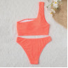 Costum de baie portocaliu cu o bretea - W0489-W0491 - Изображение 2 - Sellzone.bg Costum de baie portocaliu cu o bretea - W0489-W0491 - Изображение 2