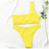 Costum de baie verde cu o bretea- W0495-W0497 - Изображение 3 - Sellzone.bg Costum de baie verde cu o bretea- W0495-W0497 - Изображение 3