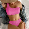 Costum de baie roz cu o bretea - W0501-W0503 - Изображение 1 - Sellzone.bg Costum de baie roz cu o bretea - W0501-W0503 - Изображение 1