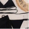 Costum de baie negru din trei piese cu fustă - W0513-W0515 - Изображение 3 - Sellzone.bg Costum de baie negru din trei piese cu fustă - W0513-W0515 - Изображение 3