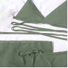 Costum de baie verde din trei piese - W0516-W0518 - Изображение 3 - Sellzone.bg Costum de baie verde din trei piese - W0516-W0518 - Изображение 3