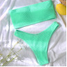 Costum de baie de damă verde fără bretele - W0522-W0524 - Изображение 3 - Sellzone.bg Costum de baie de damă verde fără bretele - W0522-W0524 - Изображение 3
