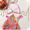 Set costum de baie din trei piese cu motive florale - W0540-W0542 - Изображение 2 - Sellzone.bg Set costum de baie din trei piese cu motive florale - W0540-W0542 - Изображение 2