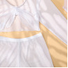 Set costum de baie alb din două piese - W0546-W0548 - Изображение 2 - Sellzone.bg Set costum de baie alb din două piese - W0546-W0548 - Изображение 2