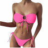 Costum de baie roz cu bikini - W0584-W0586 - Изображение 1 - Sellzone.bg Costum de baie roz cu bikini - W0584-W0586 - Изображение 1