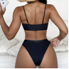 Costum de baie de damă de culoare neagră - W0620-W0622 - Изображение 1 - Sellzone.bg Costum de baie de damă de culoare neagră - W0620-W0622 - Изображение 1