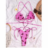 Costum de baie roz cu fluturi din două piese - W0689-W0691 - Изображение 1 - Sellzone.bg Costum de baie roz cu fluturi din două piese - W0689-W0691 - Изображение 1