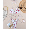Costum de baie din două piese cu fluturi roșii - W0698-W0700 - Изображение 2 - Sellzone.bg Costum de baie din două piese cu fluturi roșii - W0698-W0700 - Изображение 2