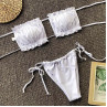 Costum de baie alb cu efect de push - W0702 - Изображение 1 - Sellzone.bg Costum de baie alb cu efect de push - W0702 - Изображение 1