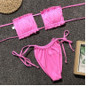Costum de baie roz cu efect de push - W0703 - Изображение 2 - Sellzone.bg Costum de baie roz cu efect de push - W0703 - Изображение 2