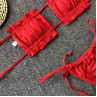 Costum de baie roșu cu efect de push - W0705 - Изображение 2 - Sellzone.bg Costum de baie roșu cu efect de push - W0705 - Изображение 2