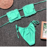 Costum de baie turcoaz cu efect de push - W0707 - Изображение 2 - Sellzone.bg Costum de baie turcoaz cu efect de push - W0707 - Изображение 2