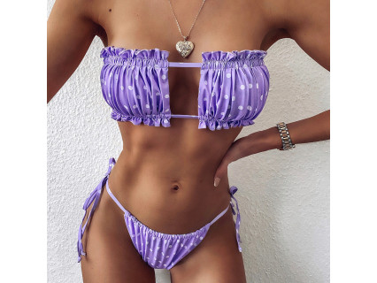 Costum de baie mov cu efect de push - W0710 - Sellzone.bg Costum de baie mov cu efect de push - W0710