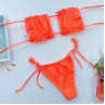 Costum de baie  portocaliu strălucitor cu efect de push - W0711 - Изображение 1 - Sellzone.bg Costum de baie  portocaliu strălucitor cu efect de push - W0711 - Изображение 1