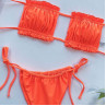 Costum de baie  portocaliu strălucitor cu efect de push - W0711 - Изображение 2 - Sellzone.bg Costum de baie  portocaliu strălucitor cu efect de push - W0711 - Изображение 2