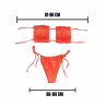 Costum de baie  portocaliu strălucitor cu efect de push - W0711 - Изображение 3 - Sellzone.bg Costum de baie  portocaliu strălucitor cu efect de push - W0711 - Изображение 3