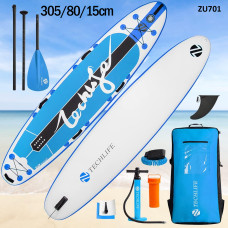 Placa de surf gonflabila SUB placa albastra Techlife 10' – ZU701 - Sellzone.bg  Placa de surf gonflabila SUB placa albastra Techlife 10' – ZU701