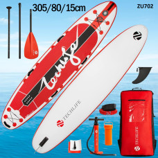 Placa de surf gonflabila SUB placa rosie Techlife 10' – ZU702 - Sellzone.bg Placa de surf gonflabila SUB placa rosie Techlife 10' – ZU702