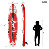 Placa de surf gonflabila SUB placa rosie Techlife 10' – ZU702 - Изображение 1 - Sellzone.bg Placa de surf gonflabila SUB placa rosie Techlife 10' – ZU702 - Изображение 1