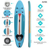 Placă de surf gonflabilă SUB Board Ultra-B 10'6 – ZU705 - Изображение 2 - Sellzone.bg Placă de surf gonflabilă SUB Board Ultra-B 10'6 – ZU705 - Изображение 2