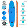 Placă de surf gonflabilă SUB în culoarea albastră dimensiune 10' – ZU706 - Изображение 2 - Sellzone.bg Placă de surf gonflabilă SUB în culoarea albastră dimensiune 10' – ZU706 - Изображение 2
