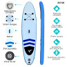 Placă de surf gonflabilă SUB Board FL Dimensiunea 10'6 – ZU710 - Изображение 2 - Sellzone.bg Placă de surf gonflabilă SUB Board FL Dimensiunea 10'6 – ZU710 - Изображение 2