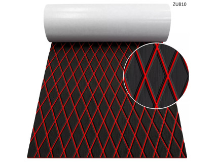 Covoraș decking din spumă EVA – model romboidal negru pentru barcă / iaht - ZU810 - Sellzone.bg Covoraș decking din spumă EVA – model romboidal negru pentru barcă / iaht - ZU810