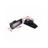 Set plafoniere LED pentru iluminarea plăcuței de înmatriculare spate pentru VW Golf, Passat - 0004 - Изображение 1 - Sellzone.bg Set plafoniere LED pentru iluminarea plăcuței de înmatriculare spate pentru VW Golf, Passat - 0004 - Изображение 1