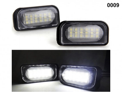 Plafoniere Canbus cu lumină rece pentru Mercedes C Class W203 - 0009