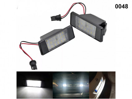 Lămpi cu diodă LED număr spate Nissan - 0048 - Sellzone.bg Lămpi cu diodă LED număr spate Nissan - 0048