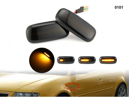 Semnalizatoare dinamice pentru Audi A2 A3 A4 A6 A8 TT - 0101 - Sellzone.bg Semnalizatoare dinamice pentru Audi A2 A3 A4 A6 A8 TT - 0101