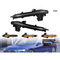 Semnalizatoare de oglindă luminoase pentru Audi A6 C8 A7 A8 - 0107 - Sellzone.bg Semnalizatoare de oglindă luminoase pentru Audi A6 C8 A7 A8 - 0107