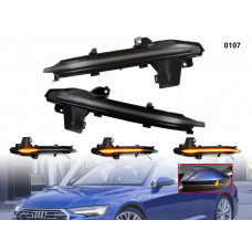 Semnalizatoare de oglindă luminoase pentru Audi A6 C8 A7 A8 - 0107 - Sellzone.bg Semnalizatoare de oglindă luminoase pentru Audi A6 C8 A7 A8 - 0107