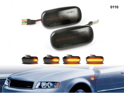 Semnalizatoare dinamice de rulare pentru Audi A2 A3 A4 A6 A8 TT - 0110 - Sellzone.bg Semnalizatoare dinamice de rulare pentru Audi A2 A3 A4 A6 A8 TT - 0110