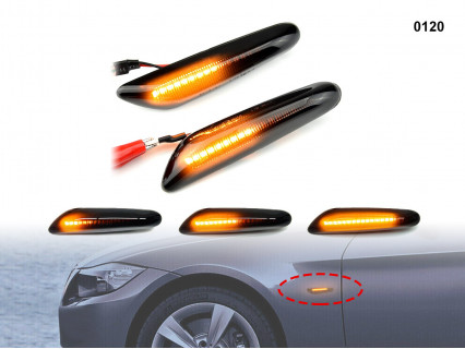 Semnalizatoare dinamice pentru BMW E46 E90 E60 E87 - 0120 - Sellzone.bg Semnalizatoare dinamice pentru BMW E46 E90 E60 E87 - 0120