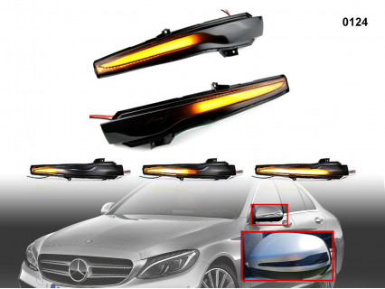 Semnalizatoare oglinzi cu LED pentru Mercedes C E S GLC W205 - 0124 - Sellzone.bg Semnalizatoare oglinzi cu LED pentru Mercedes C E S GLC W205 - 0124